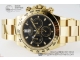 劳力士ROLEX Daytona 116508 黄金黑面迪通拿CLEAN厂复刻版细节图