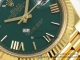 劳力士ROLEX Day-date 228238  赌桌绿配重DD GM厂复刻版细节图