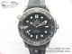 VSF厂复刻欧米茄海马Seamaster Diver 300M 陶瓷海马300胶带款高仿手表细节图