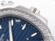 PPF复刻百达翡丽PATEK PHILIPPE Nautilus 7118 LADIES 蓝盘钻圈钢带款高仿手表细节图