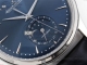 ZF复刻积家JAEGER-LECOULTRE MASTER  月相大师 老款蓝盘皮带款高仿手表细节图